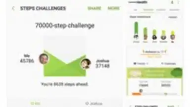 Capture d'écran de Samsung Health 3