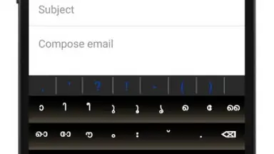 Capture d'écran de Android Malayalam Keyboard 7