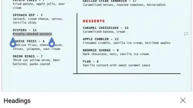 Capture d'écran de Microsoft Word 21