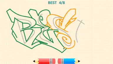 Capture d'écran de How to Draw Graffitis 8
