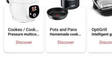 Capture d'écran de My Tefal, cooking together 3