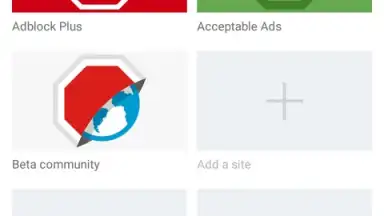 Capture d'écran de Adblock Browser 7