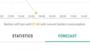 Capture d'écran de Kaspersky Battery Life 3