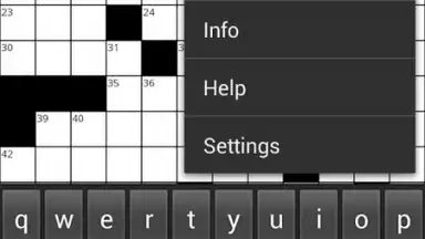 Capture d'écran de Crossword Puzzle 8