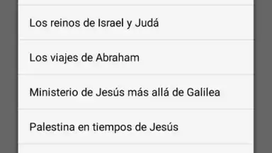 Capture d'écran de La Santa Biblia 1