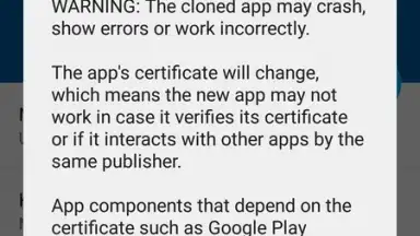 Capture d'écran de App Cloner 4