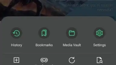 Capture d'écran de AVG Browser 3