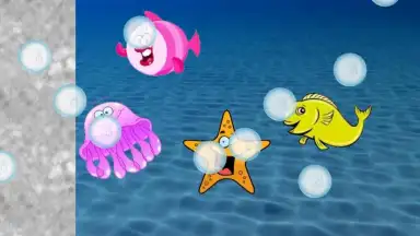 Capture d'écran de Fishes Puzzles for Toddlers ! 1