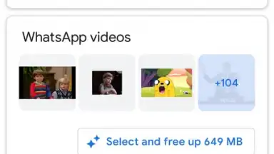 Capture d'écran de Files by Google 3