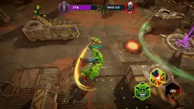 Capture d'écran de Marvel Realm of Champions 4