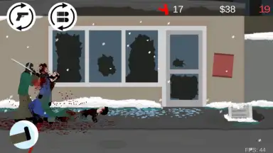 Capture d'écran de Flat Zombies: Cleanup and Defense 13