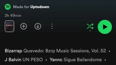 Capture d'écran de Spotify 31