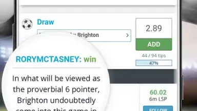 Capture d'écran de OLBG Sports Betting Tips – Football & Horse Racing 4