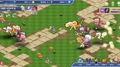 Capture d'écran de Fantasy Sisters: Collectible Idle RPG 1