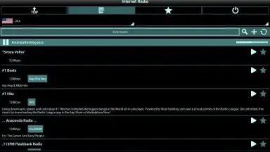 Capture d'écran de Internet Radio 1