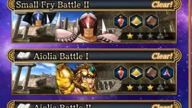 Capture d'écran de SAINT SEIYA SHINING SOLDIERS 9
