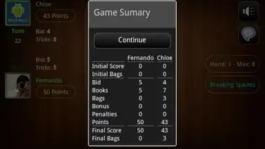 Capture d'écran de Live Spades Pro 1