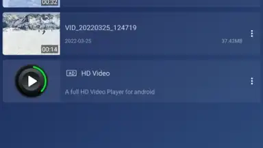 Capture d'écran de Video Player 2