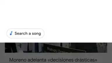 Capture d'écran de Google App 2