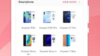 Capture d'écran de Huawei Store 4