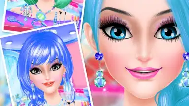 Capture d'écran de Ice Beauty Princess Makeover 1