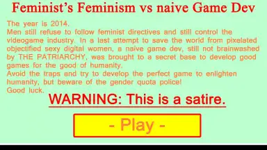 Capture d'écran de Feminist Dev Game 6