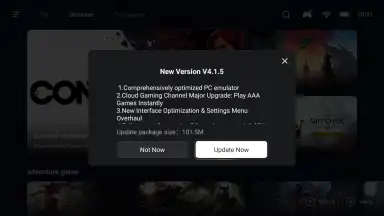 Capture d'écran de GameHub 2
