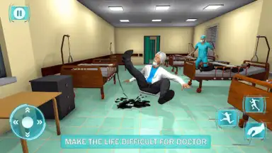 Capture d'écran de Scary Doctor 3D Pranks Fun 4
