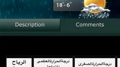 Capture d'écran de IraqWeather 3