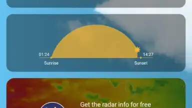 Capture d'écran de Daily Weather Free 5
