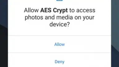 Capture d'écran de AES Crypt 5