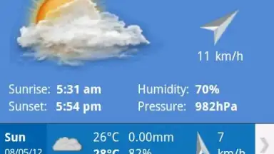 Capture d'écran de PH Weather 8