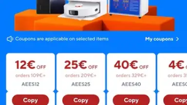 Capture d'écran de AliExpress 9