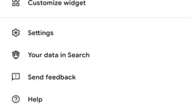 Capture d'écran de Google App 4