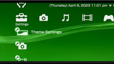 Capture d'écran de PSP Simulator - Launcher 4