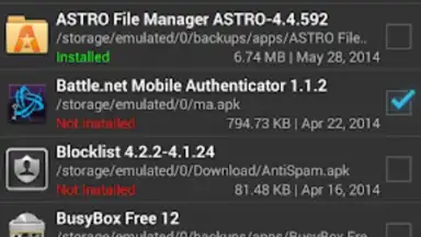 Capture d'écran de Installer 9