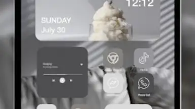 Capture d'écran de Themes, Widgets & Icon changer 12