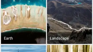 Capture d'écran de Google Wallpapers 7