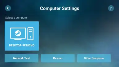 Capture d'écran de Steam Link 8