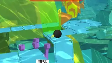 Capture d'écran de Dancing Ball Saga 7