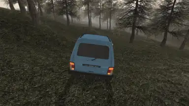 Capture d'écran de Forest Roads. Niva 3
