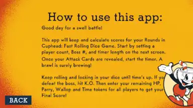 Capture d'écran de Cuphead Dice Game 2