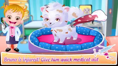 Capture d'écran de Baby Hazel Pet Doctor 4