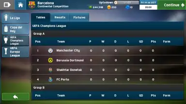Capture d'écran de Soccer Manager 2018 14