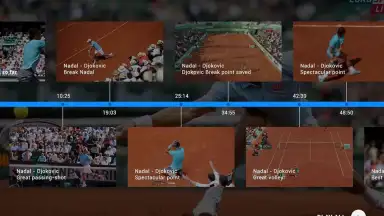 Capture d'écran de Eurosport Player 4