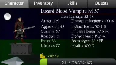 Capture d'écran de Vampires Fall 3