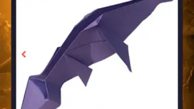 Capture d'écran de Origami dinosaurs paper shapes 16