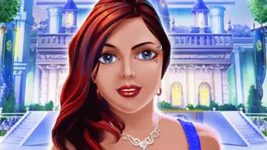 Capture d'écran de Blue Princess Makeup Salon Games For Girls 1