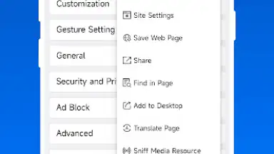 Capture d'écran de XBrowser 6