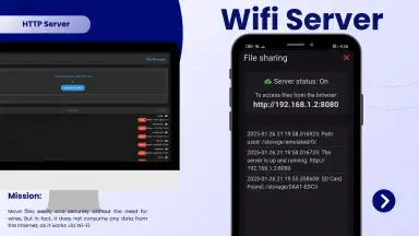 Capture d'écran de Wifi Server 4